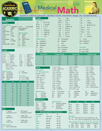 Medical Math Laminated Reference Guide