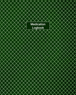 Medication Logbook: Large Print - Daily Medicine Tracker Notebook- Undated Personal Medication Organizer