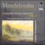 Mendelssohn-Bartholdy: Complete String Quartets, Vol. 1