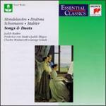 Mendelssohn, Brahms, Schumann, Mahler: Songs & Duets