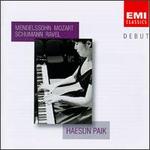 Mendelssohn; Mozart; Schumann; Ravel