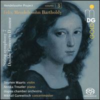 Mendelssohn Project, Vol. 3: String Symphony 7; Double Concerto D minor - Annika Treutler (piano); Stephen Waarts (violin); dogma chamber orchestra; Mikhail Gurewitsch (conductor)
