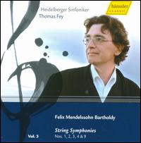 Mendelssohn: String Symponies Nos. 1-4 & 9 - Heidelberger Sinfoniker; Thomas Fey (conductor)