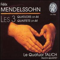 Mendelssohn: The 3 String Quartets - Talich Quartet