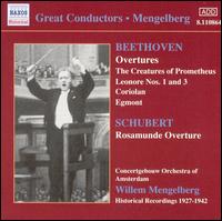 Mengelberg Conducts Beethoven & Schubert - Royal Concertgebouw Orchestra; Willem Mengelberg (conductor)
