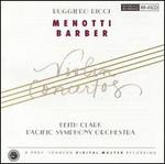 Menotti, Barber: Violin Concertos