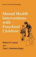 Mental Health Interventions with Preschool Children