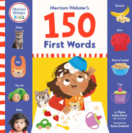 Merriam-Webster's 150 First Words - Extra Large Board Book - Perfect Gift for Babies