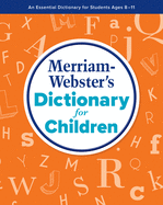 Merriam-Webster's Dictionary for Children - Paperback Elementary Dictionary