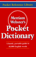 Merriam-Webster's Pocket Dictionary