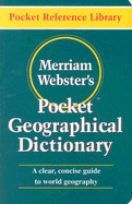 Merriam-Webster's Pocket Geographical Dictionary - Merriam-Webster