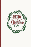 Merry Christmas: Card List Tracker - Yearly Address Record Book