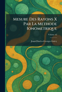Mesure Des Rayons X Par La Methode Ionometrique