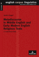 Metadiscourse in Middle English and Early Modern English Religious Texts: A corpus-based study