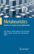 Metaheuristics: Progress in Complex Systems Optimization