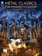 Metal Classics for Fingerstyle Guitar Book/Online Audio