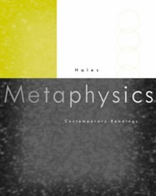 Metaphysics: Contemporary Readings - Hales, Steven D, and Steven, D Hales