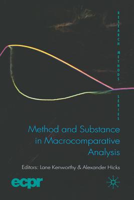 Method and Substance in Macrocomparative Analysis - Kenworthy, L (Editor), and Hicks, A (Editor)
