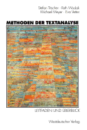Methoden Der Textanalyse: Leitfaden Und �berblick