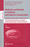 Methods and Models in Artificial and Natural Computation: A Homage to Professor Mira's Scientific Legacy