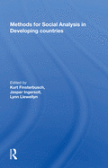 Methods for Social Analysis in Developing Countries