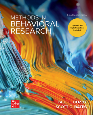 Methods in Behavioral Research - Cozby, Paul C, and Bates, Scott