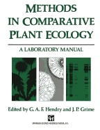 Methods in Comparative Plant Ecology: A Laboratory Manual