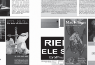 Michael S. Riedel: Printed and Unprinted Posters: 2003-2008