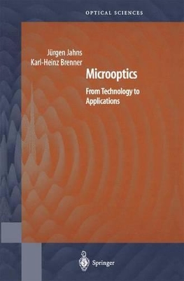 Microoptics - Brenner, Karl-Heinz (Editor), and Jahns, Jurgen (Editor)