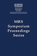 Microporous and Macroporous Materials: Volume 431