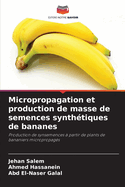 Micropropagation et production de masse de semences synth?tiques de bananes