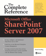 Microsoft� Office SharePoint� Server 2007: The Complete Reference