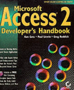 Microsoft Access 2 Developer's Handbook - Litwin, Paul, and Reddick, Greg, and Getz, Ken