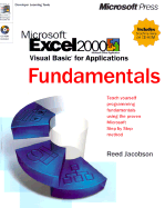 Microsoft Excel 2000/Visual Basic for Applications Fundamentals