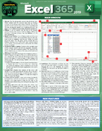 Microsoft Excel 365 - 2019: A Quickstudy Laminated Sotware Reference Guide