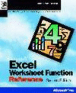 Microsoft Excel Worksheet Function Reference: Microsoft Corporation