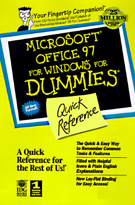 Microsoft Office 97 for Windows for Dummies: Quick Reference - Lowe, Doug