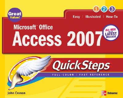 Microsoft Office Access 2007 Quicksteps - Cronan, John