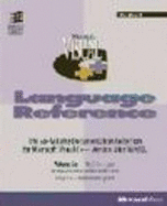 Microsoft Visual C++: Language Reference