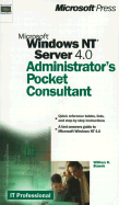 Microsoft Windows NT Server 4.0 Administrator's Pocket Consultant