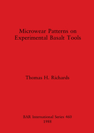 Microwear patterns on experimental basalt tools