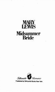 Midsummer Bride - Lewis, Mary