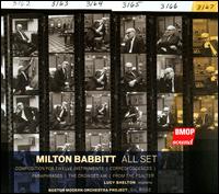 Milton Babbitt: All Set - Lucy Shelton (soprano); Boston Modern Orchestra Project; Gil Rose (conductor)