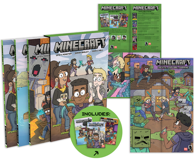 Minecraft Boxed Set (Graphic Novels) - Monster, Sf� R