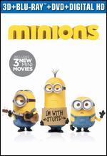 Minions [3D] [Includes Digital Copy] [Blu-ray/DVD] [2 Discs]