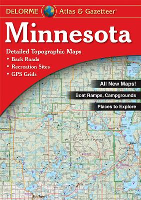 Minnesota - Delorme - Delorme Mapping Company, and Rand McNally, and Delorme Publishing Company