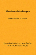 Miscellanea Indo-Europea