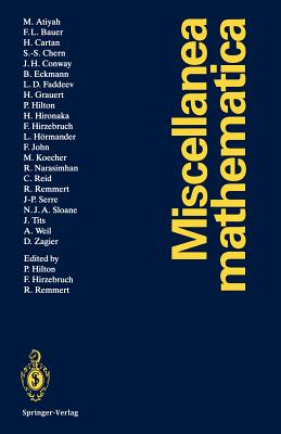 Miscellanea Mathematica - Hilton, Peter (Editor), and Atiyah, M (Contributions by), and Hirzebruch, Friedrich (Editor)