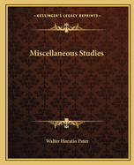 Miscellaneous Studies