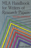 MLA Handbook for Writers of Research Papers